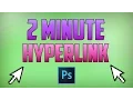 Photoshop CC How to Create a Hyperlink