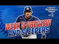 Week 5 Two-Start Pitchers Sleeper Hitters Fantasy Baseball Advice