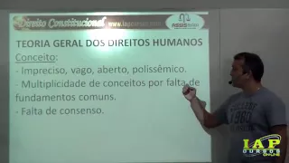Aula Direitos Humanos - PRF - IAP Cursos Online