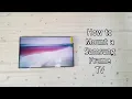 How to Mount a Samsung Frame TV and hide the One Connect Box