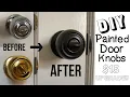 DIY Painted Door Knobs