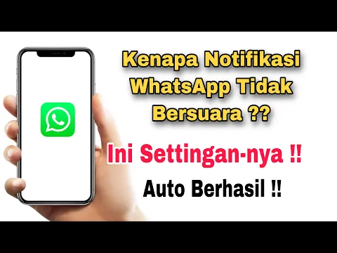 Download MP3 Kenapa Notifikasi WhatsApp Tidak Bersuara Di iPhone