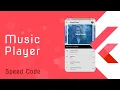 Flutter - Music Player UI