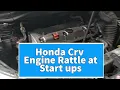 2012 Honda CRV Rattle on start up fix