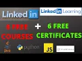 LinkedIn FREE Courses With Certificate Python Java JavaScript Data Science Tableau Free Course