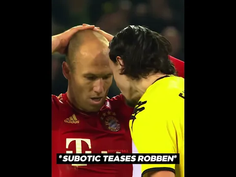 Subotic regretted this...💔