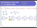 Using Simpson s Rule to Approximate an Integral