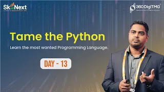Tame the Python Python for Beginners 20 hours Course Day 13