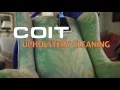 Upholstery Cleaning with COIT