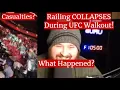 MMA GURU Reacts To The Railing COLLAPSING During UFC 289 Walkout