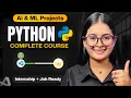 Python Full Course 2026 Beginner to Advanced with AI Projects Saumya Singh
