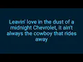 Jon Pardi - Ain't Always The Cowboy (lyrics)