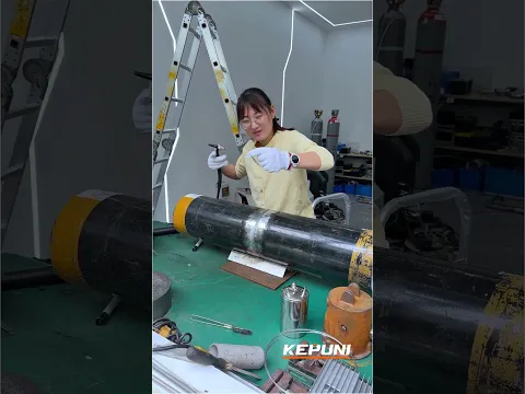 Open Orbital welding head welding carbon steel pipeline - customer sample welding (to be tested)