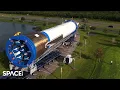 Download Lagu Blue Origin's massive New Glenn rocket on move to launch pad