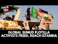 Download Lagu Activisten van de Global Sumud Flotilla landen in Istanbul na Israëlische detentie | Greta onder ...