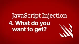 What do you want to get - JavaScript Injection part 4