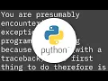 How to exit from Python without traceback