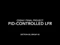 CSE461 Group-2 PID-Controlled Line Follower Robot using Webots Fall2021