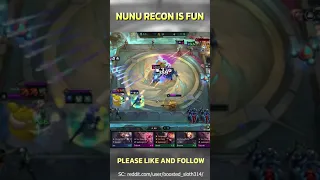 TFT 8.0 - NUNU RECON IS FUN!!!! TEAMFIGHT TACTICS INDONESIA #shorts