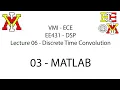 EE431 - 06 DT Convolution