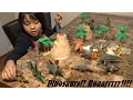 Prehistoric Dinosaur Toys 20 Dinosaurs in a Plastic Container Unboxing Playtime Fun