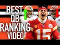 THE BEST QB RANKINGS YOU WILL SEE IN 2023