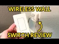 Remote Control Outlet Wireless Wall Mounted Light Switch Review