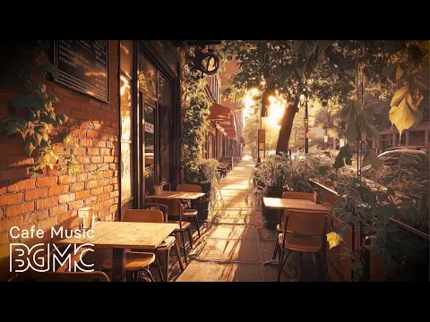 Morning Coffee Music ☕ Sunlit Terrace Cafe Jazz - Smooth Bossa Nova & Slow Jazz for a Fresh Start