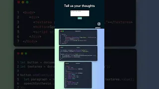 Javascript text to speech converter