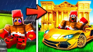 От БЕДНОГО Бомжа До БОГАТОГО Миллионера в Роблокс Roblox 