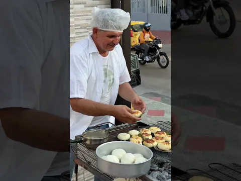 Las arepas al carbón Vallenatas de Kike en #Barranquilla