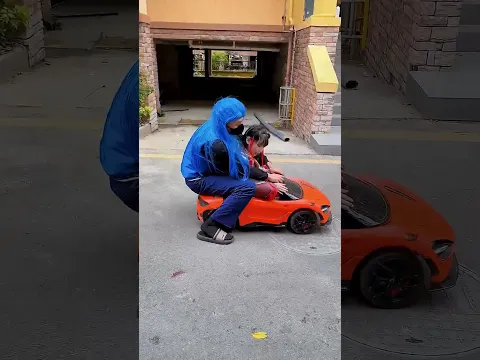 唐三弄脏了哪吒的小汽车！ #斗罗大陆 #斗罗大陆唐三小舞 #唐舞