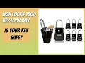 REVIEW 2026 Lion Locks 1500 Key Lock Box Features