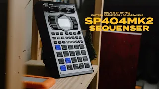 Roland SP404 MK2 Sequencer sp404 mk2 pattern Tutorial