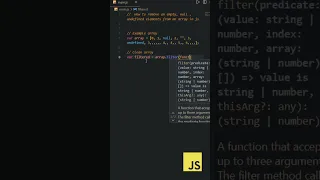 Remove null undefined and empty elements from an array in