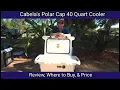 Cabela s Polar Cap 40 Quart Cooler Review Where to Buy Price