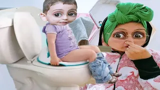 لما العيلة كلها تدخل الحمام فى نفس الوقت    دندنها
