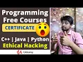 Free Programming Courses of JAVA C Python and Ethical Hacking Udemy Free Courses