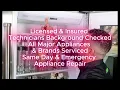 Clayton Appliance Repair 317-451-5217