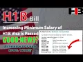 H1B salary increase Rule Implemented Already 140k for Entry Level Candidates