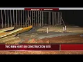 Two workers injured when wall falls at construction site