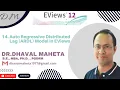 14 Auto Regressive Distributed Lag ARDL Model using EViews Dr Dhaval Maheta