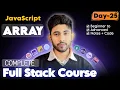 JavaScript Arrays Explained in Depth Beginner to Advanced Full Notes Best Examples