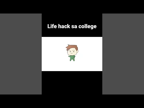 Life hack sa college #professor  #pinoyanimation #college #collegelife