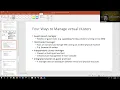 Cloud Computing OU - Virtual Clusters Pt 2