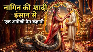 🐍 नागिन की शादी इंसान से | नागिन और इंसान की अनोखी प्रेम कहानी | नागमणि वाली नागिन#Naagin#trending