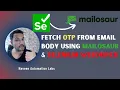 Fetch OTP Verification Code from Email using API With Selenium WebDriver