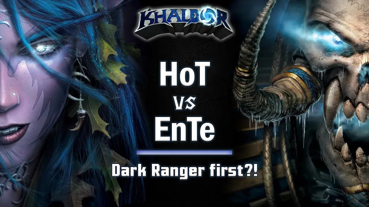 ► WarCraft 3 - Hot (NE) vs. EnTe (UD) - Dark Ranger first!
