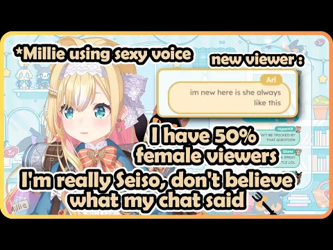 Download MP3 Millie proving that she's a true Seiso Female VTuber to a new viewer