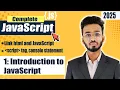 JavaScript explained in 5 minutes how to link html to javascript basic tutorial for beginners